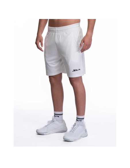 SHORT SIUX ELECTRA STUPA WHITE | Ofertas de pádel